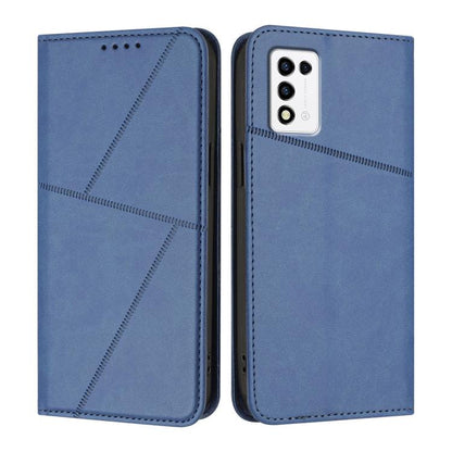 Strong Magnetic Frosted Flip Leather Phone Case, For ZTE Blade V41 Smart, For ZTE Blade A32, For ZTE Libero 5G III, For ZTE Blade A72 5G, For ZTE Libero 5G II, For ZTE Blade A72, For ZTE Blade A52
