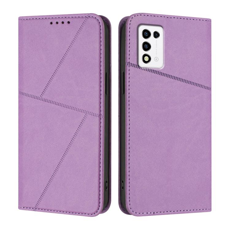 Strong Magnetic Frosted Flip Leather Phone Case, For ZTE Blade V41 Smart, For ZTE Blade A32, For ZTE Libero 5G III, For ZTE Blade A72 5G, For ZTE Libero 5G II, For ZTE Blade A72, For ZTE Blade A52