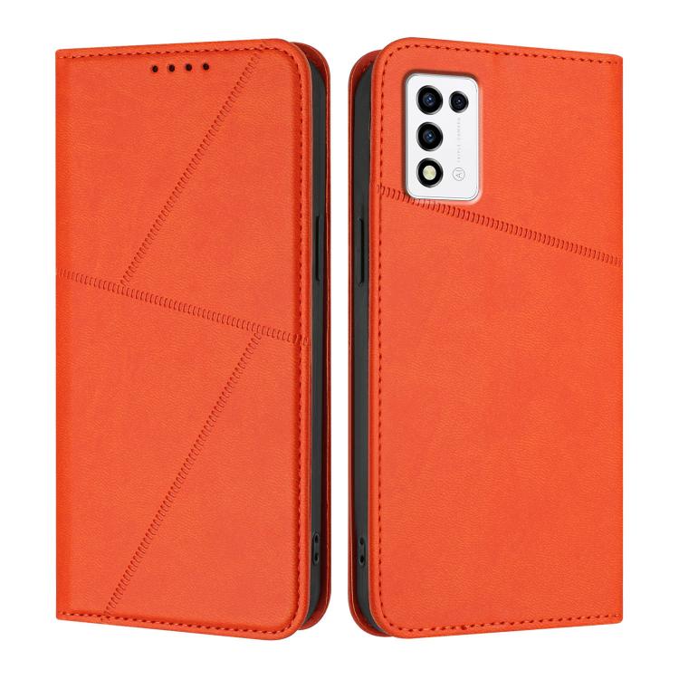 Strong Magnetic Frosted Flip Leather Phone Case, For ZTE Blade V41 Smart, For ZTE Blade A32, For ZTE Libero 5G III, For ZTE Blade A72 5G, For ZTE Libero 5G II, For ZTE Blade A72, For ZTE Blade A52