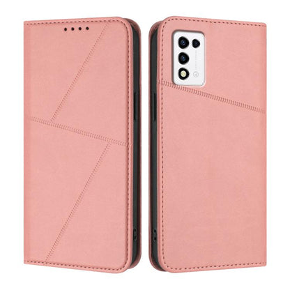 Strong Magnetic Frosted Flip Leather Phone Case, For ZTE Blade V41 Smart, For ZTE Blade A32, For ZTE Libero 5G III, For ZTE Blade A72 5G, For ZTE Libero 5G II, For ZTE Blade A72, For ZTE Blade A52