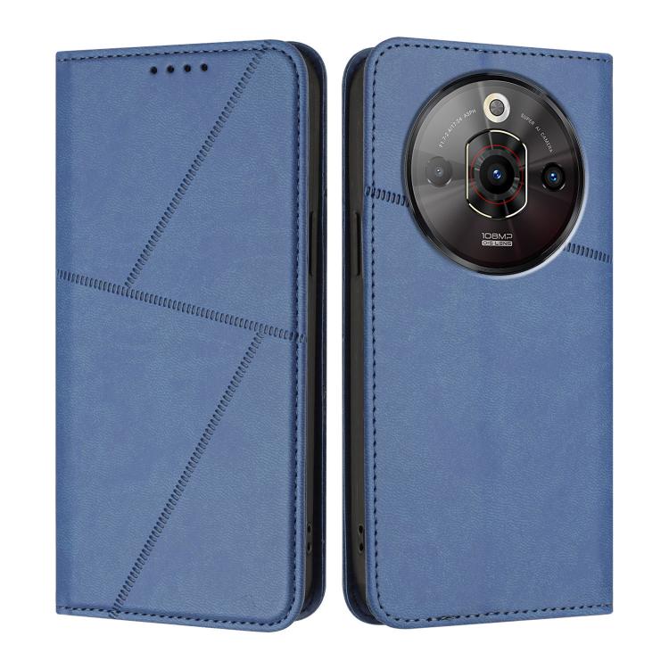 Strong Magnetic Frosted Flip Leather Phone Case, For ZTE Blade V70, For ZTE Blade A75 5G, For ZTE Blade A75 4G / nubia Focus, For ZTE Blade V60 Vita / Axon 60 Lite, For ZTE nubia Z60S Pro, For ZTE Blade A35 / Blade A55, For ZTE Axon 60                 ...