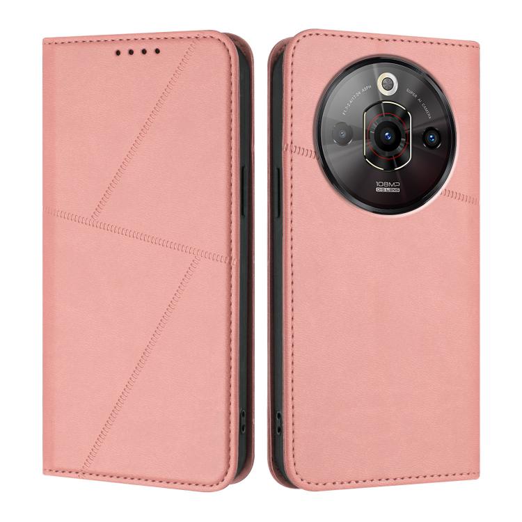 Strong Magnetic Frosted Flip Leather Phone Case, For ZTE Blade V70, For ZTE Blade A75 5G, For ZTE Blade A75 4G / nubia Focus, For ZTE Blade V60 Vita / Axon 60 Lite, For ZTE nubia Z60S Pro, For ZTE Blade A35 / Blade A55, For ZTE Axon 60                 ...