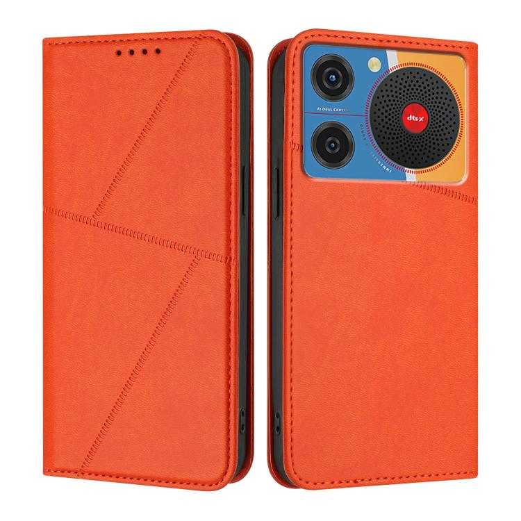 Strong Magnetic Frosted Flip Leather Phone Case, For ZTE Blade V70, For ZTE Blade A75 5G, For ZTE Blade A75 4G / nubia Focus, For ZTE Blade V60 Vita / Axon 60 Lite, For ZTE nubia Z60S Pro, For ZTE Blade A35 / Blade A55, For ZTE Axon 60                 ...