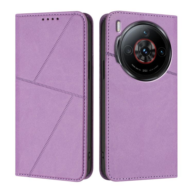 Strong Magnetic Frosted Flip Leather Phone Case, For ZTE Blade V70, For ZTE Blade A75 5G, For ZTE Blade A75 4G / nubia Focus, For ZTE Blade V60 Vita / Axon 60 Lite, For ZTE nubia Z60S Pro, For ZTE Blade A35 / Blade A55, For ZTE Axon 60                 ...