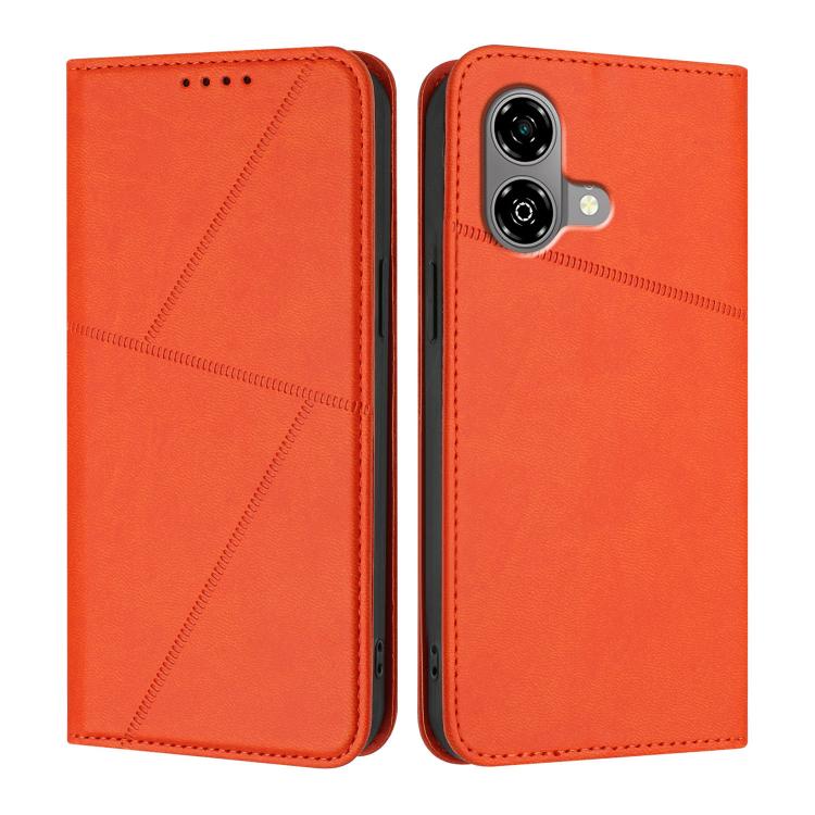 Strong Magnetic Frosted Flip Leather Phone Case, For ZTE Kantan Sumaho 4 A402ZT, For ZTE Voyage 40, For ZTE Fresh 50, For ZTE Voyage 41 5G, For ZTE Blade A35e 4G, For ZTE Blade A35e Global, For ZTE Blade A35e Brazil, For ZTE nubia Music 2              ...