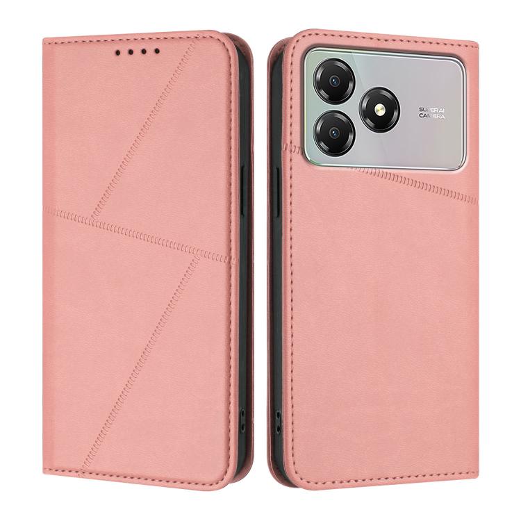 Strong Magnetic Frosted Flip Leather Phone Case, For ZTE nubia Air Pro 5G, For ZTE nubia Neo 5 Pro 5G, For ZTE nubia Neo 5 5G, For ZTE nubia Neo 5 GT 5G, For ZTE Blade V80 Vita, For ZTE nubia V80 Max, For ZTE Blade A56 Pro, For ZTE Blade A76 5G        ...