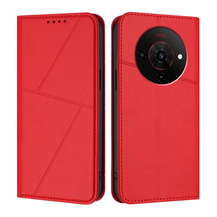 Strong Magnetic Frosted Flip Leather Phone Case, For ZTE nubia Air Pro 5G, For ZTE nubia Neo 5 Pro 5G, For ZTE nubia Neo 5 5G, For ZTE nubia Neo 5 GT 5G, For ZTE Blade V80 Vita, For ZTE nubia V80 Max, For ZTE Blade A56 Pro, For ZTE Blade A76 5G        ...