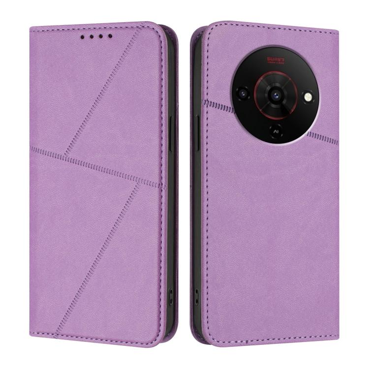 Strong Magnetic Frosted Flip Leather Phone Case, For ZTE nubia Air Pro 5G, For ZTE nubia Neo 5 Pro 5G, For ZTE nubia Neo 5 5G, For ZTE nubia Neo 5 GT 5G, For ZTE Blade V80 Vita, For ZTE nubia V80 Max, For ZTE Blade A56 Pro, For ZTE Blade A76 5G        ...