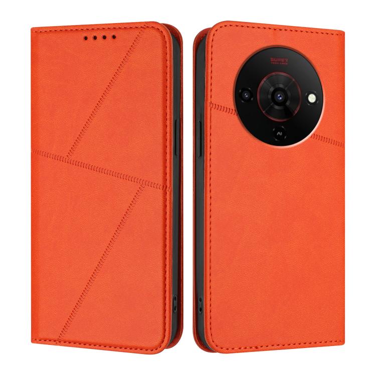 Strong Magnetic Frosted Flip Leather Phone Case, For ZTE nubia Air Pro 5G, For ZTE nubia Neo 5 Pro 5G, For ZTE nubia Neo 5 5G, For ZTE nubia Neo 5 GT 5G, For ZTE Blade V80 Vita, For ZTE nubia V80 Max, For ZTE Blade A56 Pro, For ZTE Blade A76 5G        ...