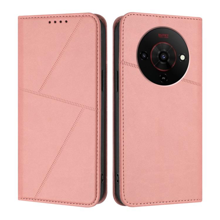 Strong Magnetic Frosted Flip Leather Phone Case, For ZTE nubia Air Pro 5G, For ZTE nubia Neo 5 Pro 5G, For ZTE nubia Neo 5 5G, For ZTE nubia Neo 5 GT 5G, For ZTE Blade V80 Vita, For ZTE nubia V80 Max, For ZTE Blade A56 Pro, For ZTE Blade A76 5G        ...