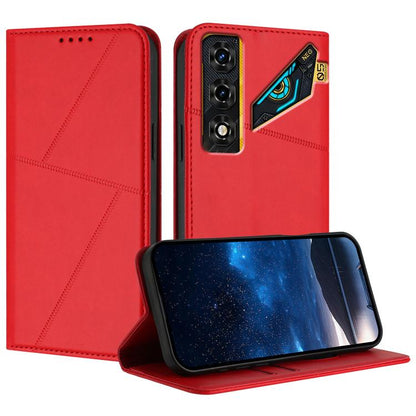 Strong Magnetic Frosted Flip Leather Phone Case, For ZTE nubia Air Pro 5G, For ZTE nubia Neo 5 Pro 5G, For ZTE nubia Neo 5 5G, For ZTE nubia Neo 5 GT 5G, For ZTE Blade V80 Vita, For ZTE nubia V80 Max, For ZTE Blade A56 Pro, For ZTE Blade A76 5G        ...