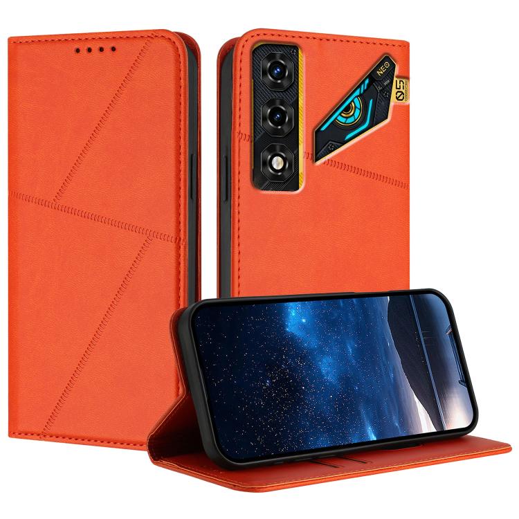 Strong Magnetic Frosted Flip Leather Phone Case, For ZTE nubia Air Pro 5G, For ZTE nubia Neo 5 Pro 5G, For ZTE nubia Neo 5 5G, For ZTE nubia Neo 5 GT 5G, For ZTE Blade V80 Vita, For ZTE nubia V80 Max, For ZTE Blade A56 Pro, For ZTE Blade A76 5G        ...