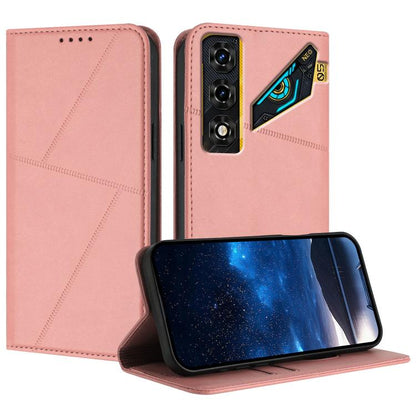 Strong Magnetic Frosted Flip Leather Phone Case, For ZTE nubia Air Pro 5G, For ZTE nubia Neo 5 Pro 5G, For ZTE nubia Neo 5 5G, For ZTE nubia Neo 5 GT 5G, For ZTE Blade V80 Vita, For ZTE nubia V80 Max, For ZTE Blade A56 Pro, For ZTE Blade A76 5G        ...