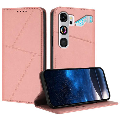 Strong Magnetic Frosted Flip Leather Phone Case, For ZTE nubia Air Pro 5G, For ZTE nubia Neo 5 Pro 5G, For ZTE nubia Neo 5 5G, For ZTE nubia Neo 5 GT 5G, For ZTE Blade V80 Vita, For ZTE nubia V80 Max, For ZTE Blade A56 Pro, For ZTE Blade A76 5G        ...