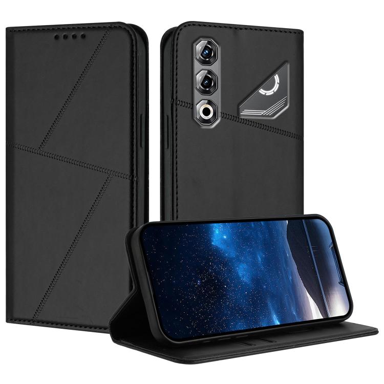 Strong Magnetic Frosted Flip Leather Phone Case, For ZTE nubia Air Pro 5G, For ZTE nubia Neo 5 Pro 5G, For ZTE nubia Neo 5 5G, For ZTE nubia Neo 5 GT 5G, For ZTE Blade V80 Vita, For ZTE nubia V80 Max, For ZTE Blade A56 Pro, For ZTE Blade A76 5G        ...