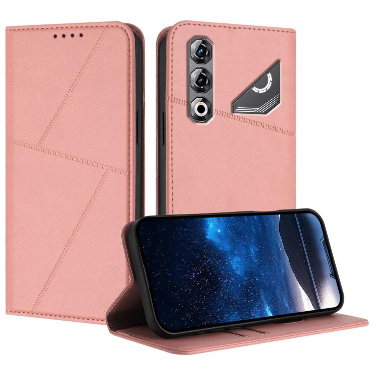 Strong Magnetic Frosted Flip Leather Phone Case, For ZTE nubia Air Pro 5G, For ZTE nubia Neo 5 Pro 5G, For ZTE nubia Neo 5 5G, For ZTE nubia Neo 5 GT 5G, For ZTE Blade V80 Vita, For ZTE nubia V80 Max, For ZTE Blade A56 Pro, For ZTE Blade A76 5G        ...