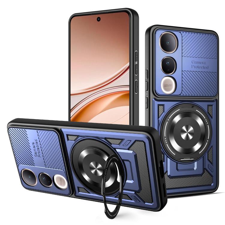 Armor Rotating Holder MagSafe Phone Case, For vivo V60 Lite 5G, For vivo Y300i / Y39 5G, For vivo V50 Lite 5G, For vivo Y29 4G / T4X 5G, For vivo Y29s 5G / Y04 4G