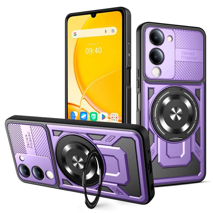 Armor Rotating Holder MagSafe Phone Case, For vivo V60 Lite 5G, For vivo Y300i / Y39 5G, For vivo V50 Lite 5G, For vivo Y29 4G / T4X 5G, For vivo Y29s 5G / Y04 4G