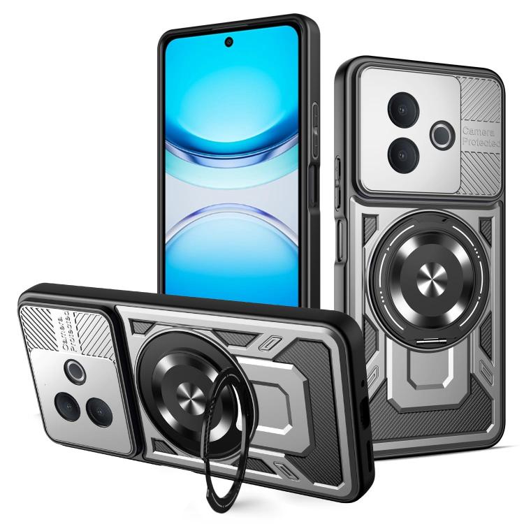Armor Rotating Holder MagSafe Phone Case, For vivo V60 Lite 5G, For vivo Y300i / Y39 5G, For vivo V50 Lite 5G, For vivo Y29 4G / T4X 5G, For vivo Y29s 5G / Y04 4G