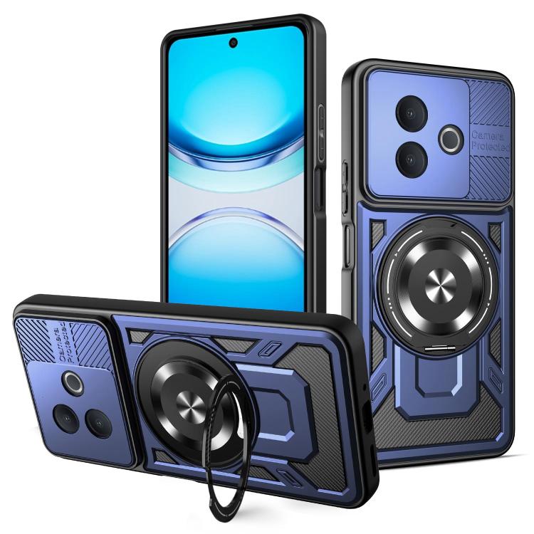 Armor Rotating Holder MagSafe Phone Case, For vivo V60 Lite 5G, For vivo Y300i / Y39 5G, For vivo V50 Lite 5G, For vivo Y29 4G / T4X 5G, For vivo Y29s 5G / Y04 4G