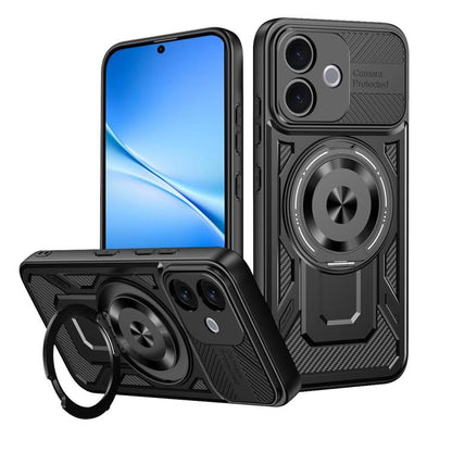 Armor Rotating Holder MagSafe Phone Case, For vivo V60 Lite 5G, For vivo Y300i / Y39 5G, For vivo V50 Lite 5G, For vivo Y29 4G / T4X 5G, For vivo Y29s 5G / Y04 4G