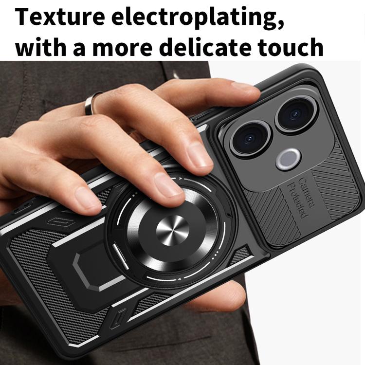 Armor Rotating Holder MagSafe Phone Case, For vivo V60 Lite 5G, For vivo Y300i / Y39 5G, For vivo V50 Lite 5G, For vivo Y29 4G / T4X 5G, For vivo Y29s 5G / Y04 4G
