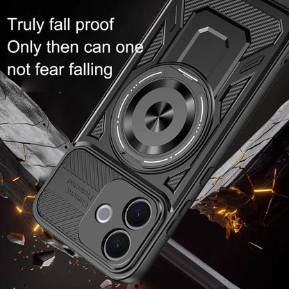Armor Rotating Holder MagSafe Phone Case, For vivo V60 Lite 5G, For vivo Y300i / Y39 5G, For vivo V50 Lite 5G, For vivo Y29 4G / T4X 5G, For vivo Y29s 5G / Y04 4G