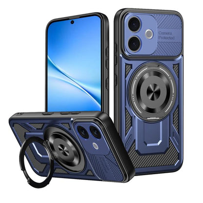 Armor Rotating Holder MagSafe Phone Case, For vivo V60 Lite 5G, For vivo Y300i / Y39 5G, For vivo V50 Lite 5G, For vivo Y29 4G / T4X 5G, For vivo Y29s 5G / Y04 4G