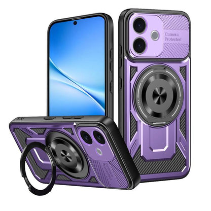 Armor Rotating Holder MagSafe Phone Case, For vivo V60 Lite 5G, For vivo Y300i / Y39 5G, For vivo V50 Lite 5G, For vivo Y29 4G / T4X 5G, For vivo Y29s 5G / Y04 4G