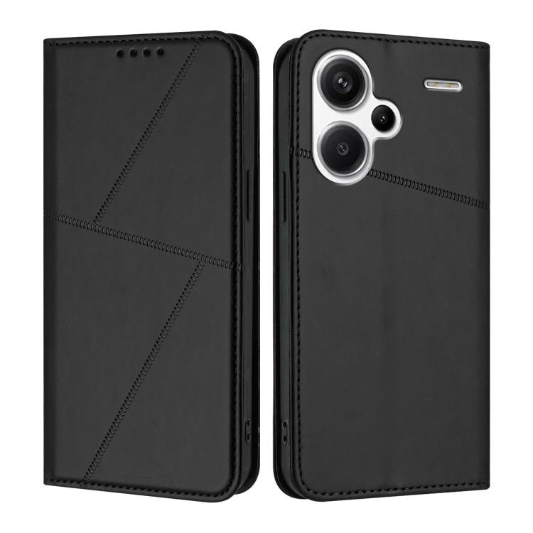 Strong Magnetic Frosted Flip Leather Phone Case, For Redmi 13C 4G / 5G, For Redmi Note 13 5G, For Redmi Note 13 Pro+, For Redmi Note 13 Pro 5G, For Redmi K70 / K70 Pro, For Redmi 12 4G / 5G, For Redmi Note 12 Turbo / Poco F5, For Redmi Note 12S        ...