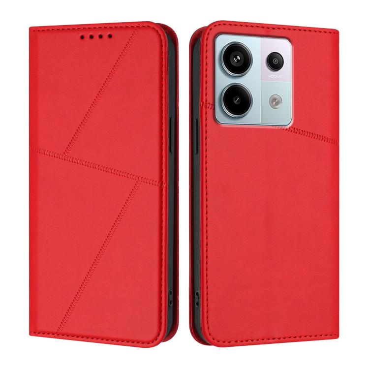 Strong Magnetic Frosted Flip Leather Phone Case, For Redmi 13C 4G / 5G, For Redmi Note 13 5G, For Redmi Note 13 Pro+, For Redmi Note 13 Pro 5G, For Redmi K70 / K70 Pro, For Redmi 12 4G / 5G, For Redmi Note 12 Turbo / Poco F5, For Redmi Note 12S        ...