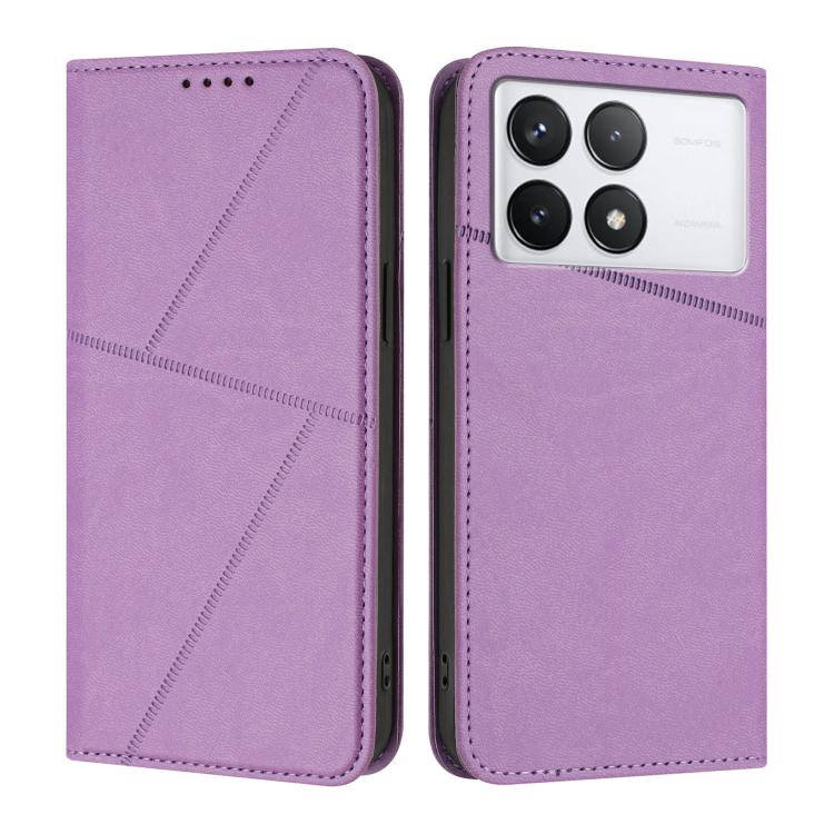 Strong Magnetic Frosted Flip Leather Phone Case, For Redmi 13C 4G / 5G, For Redmi Note 13 5G, For Redmi Note 13 Pro+, For Redmi Note 13 Pro 5G, For Redmi K70 / K70 Pro, For Redmi 12 4G / 5G, For Redmi Note 12 Turbo / Poco F5, For Redmi Note 12S        ...
