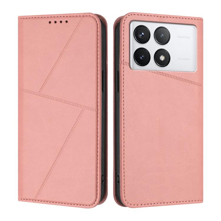 Strong Magnetic Frosted Flip Leather Phone Case, For Redmi 13C 4G / 5G, For Redmi Note 13 5G, For Redmi Note 13 Pro+, For Redmi Note 13 Pro 5G, For Redmi K70 / K70 Pro, For Redmi 12 4G / 5G, For Redmi Note 12 Turbo / Poco F5, For Redmi Note 12S        ...