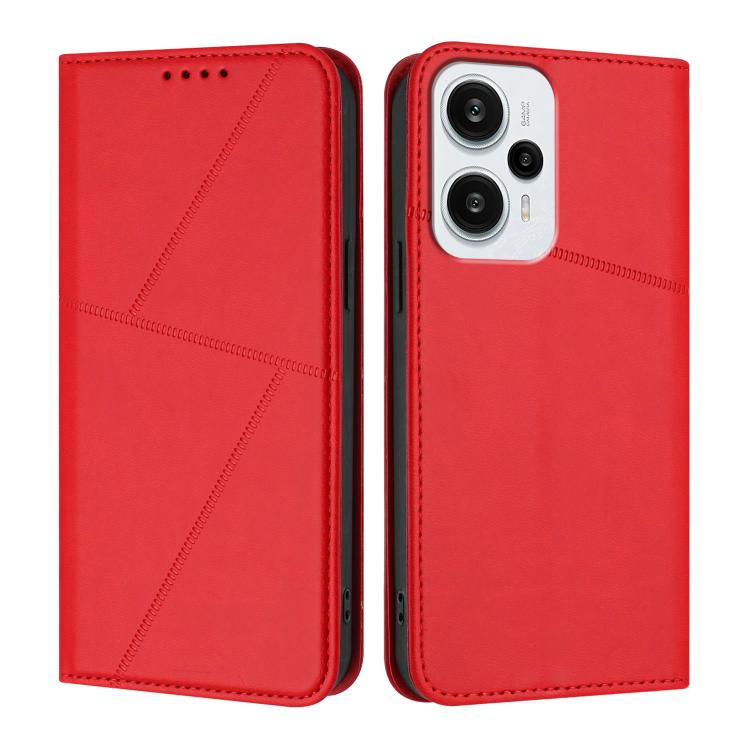 Strong Magnetic Frosted Flip Leather Phone Case, For Redmi 13C 4G / 5G, For Redmi Note 13 5G, For Redmi Note 13 Pro+, For Redmi Note 13 Pro 5G, For Redmi K70 / K70 Pro, For Redmi 12 4G / 5G, For Redmi Note 12 Turbo / Poco F5, For Redmi Note 12S        ...