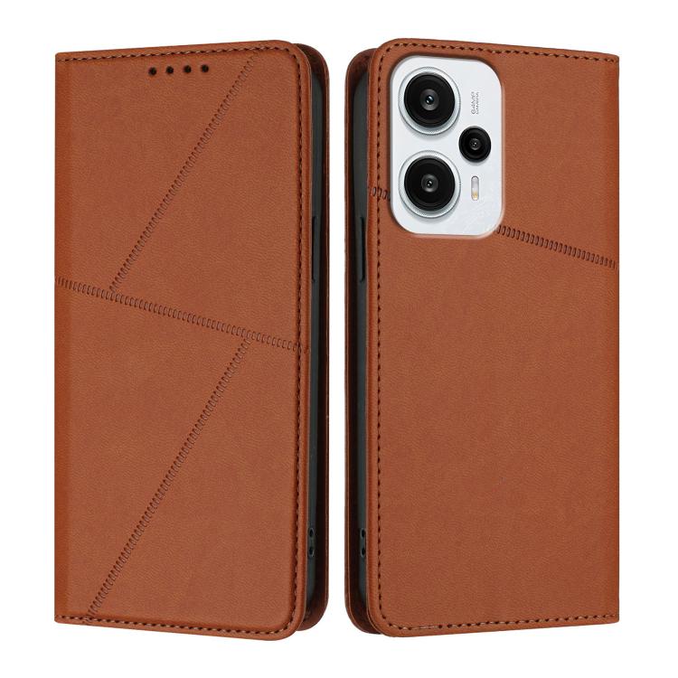 Strong Magnetic Frosted Flip Leather Phone Case, For Redmi 13C 4G / 5G, For Redmi Note 13 5G, For Redmi Note 13 Pro+, For Redmi Note 13 Pro 5G, For Redmi K70 / K70 Pro, For Redmi 12 4G / 5G, For Redmi Note 12 Turbo / Poco F5, For Redmi Note 12S        ...