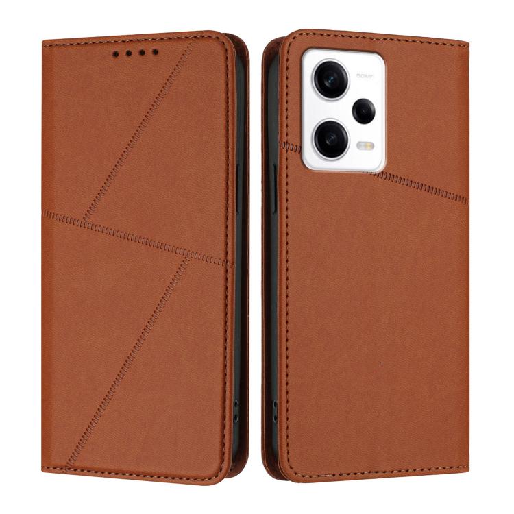 Strong Magnetic Frosted Flip Leather Phone Case, For Redmi Note 12 Pro 5G Global, For Redmi Note 12 5G Global / Poco X5, For Redmi 10A, For Redmi 10C, For Redmi Note 11 / 11S 4G Global, For Redmi Note 11 Pro 4G Global, For Redmi 10