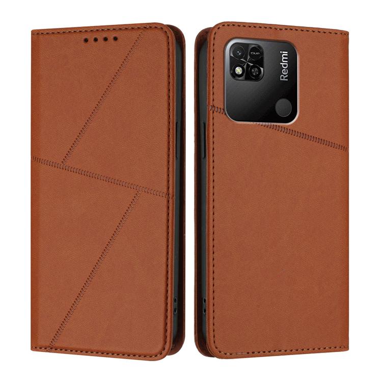 Strong Magnetic Frosted Flip Leather Phone Case, For Redmi Note 12 Pro 5G Global, For Redmi Note 12 5G Global / Poco X5, For Redmi 10A, For Redmi 10C, For Redmi Note 11 / 11S 4G Global, For Redmi Note 11 Pro 4G Global, For Redmi 10
