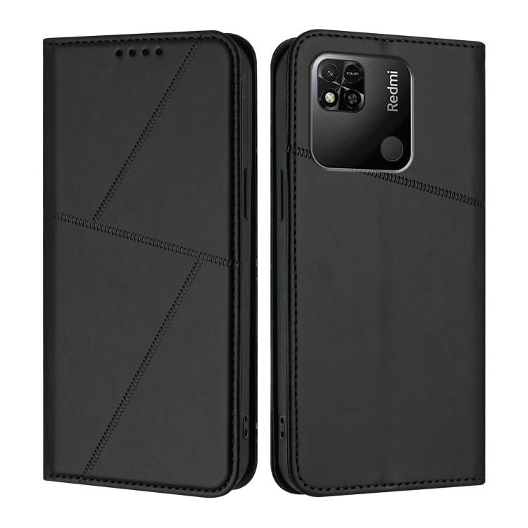 Strong Magnetic Frosted Flip Leather Phone Case, For Redmi Note 12 Pro 5G Global, For Redmi Note 12 5G Global / Poco X5, For Redmi 10A, For Redmi 10C, For Redmi Note 11 / 11S 4G Global, For Redmi Note 11 Pro 4G Global, For Redmi 10