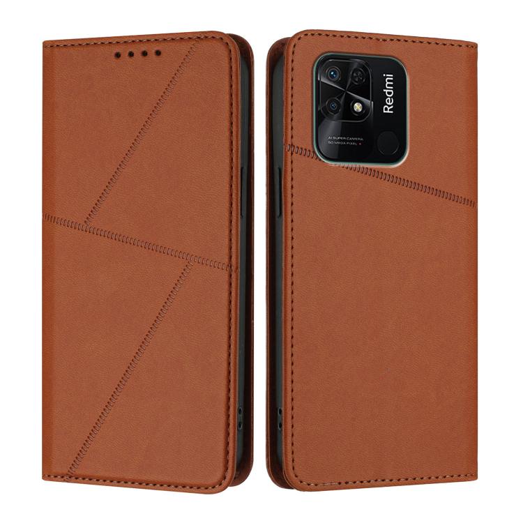Strong Magnetic Frosted Flip Leather Phone Case, For Redmi Note 12 Pro 5G Global, For Redmi Note 12 5G Global / Poco X5, For Redmi 10A, For Redmi 10C, For Redmi Note 11 / 11S 4G Global, For Redmi Note 11 Pro 4G Global, For Redmi 10