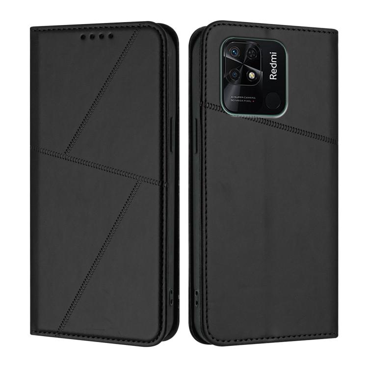 Strong Magnetic Frosted Flip Leather Phone Case, For Redmi Note 12 Pro 5G Global, For Redmi Note 12 5G Global / Poco X5, For Redmi 10A, For Redmi 10C, For Redmi Note 11 / 11S 4G Global, For Redmi Note 11 Pro 4G Global, For Redmi 10
