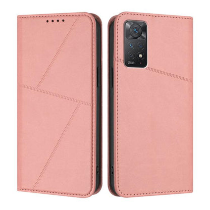 Strong Magnetic Frosted Flip Leather Phone Case, For Redmi Note 12 Pro 5G Global, For Redmi Note 12 5G Global / Poco X5, For Redmi 10A, For Redmi 10C, For Redmi Note 11 / 11S 4G Global, For Redmi Note 11 Pro 4G Global, For Redmi 10