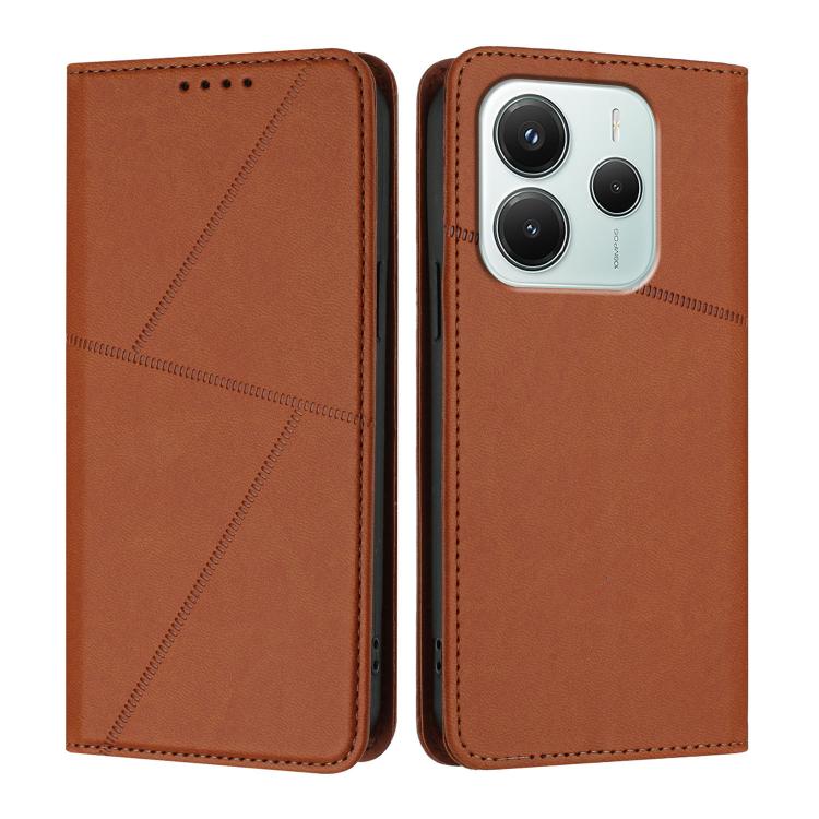 Strong Magnetic Frosted Flip Leather Phone Case, For Redmi A7 Pro 4G / 5G 171mm / Poco C85x 5G, For Redmi Turbo 5 Max / Poco X8 Pro Max, For Redmi Turbo 5 5G / Poco X8 Pro 5G, For Redmi Note 15 4G / 5G 164mm / Poco M8 5G                                ...