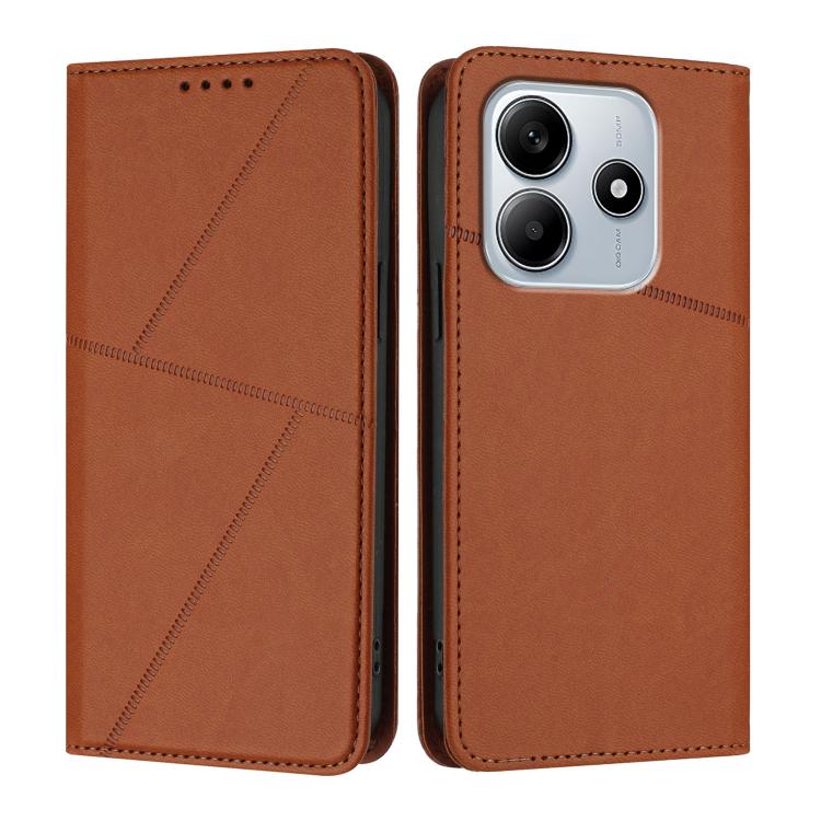 Strong Magnetic Frosted Flip Leather Phone Case, For Redmi Note 14 Pro 4G, For Redmi Note 14 4G 163.25mm, For Redmi 14C 4G / 14R 5G / A4 5G, For Redmi A3 Pro, For Redmi Note 14 5G, For Redmi Note 14 Pro+, For Redmi K70 Ultra, For Redmi 13 4G / 5G      ...