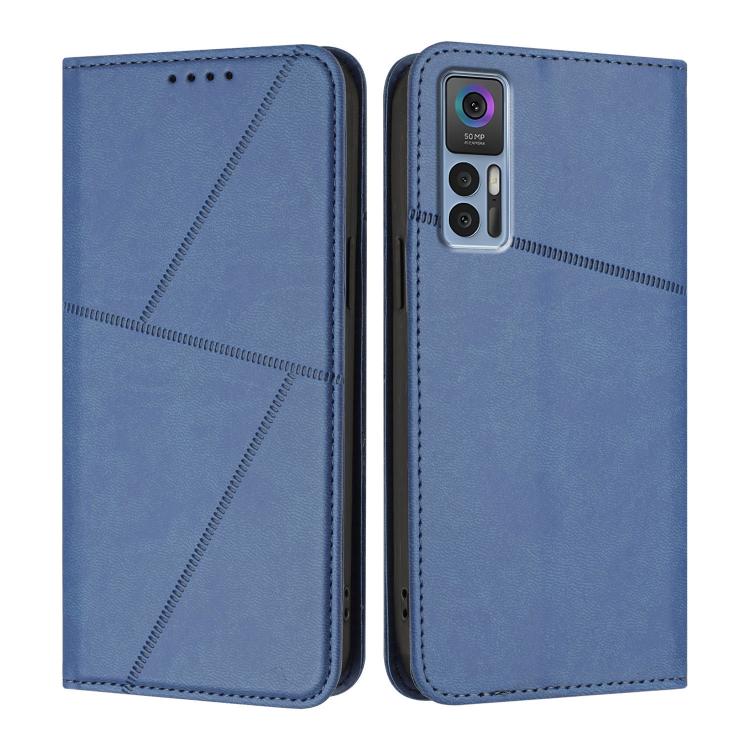 Strong Magnetic Frosted Flip Leather Phone Case, For TCL 40 R 5G, For TCL 30 XL, For TCL 305 / 306 / 30E / 30 SE, For TCL Stylus 5G, For TCL 30T, For TCL 30 5G / TCL 30+, For TCL 30 XE 5G