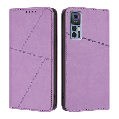 Strong Magnetic Frosted Flip Leather Phone Case, For TCL 40 R 5G, For TCL 30 XL, For TCL 305 / 306 / 30E / 30 SE, For TCL Stylus 5G, For TCL 30T, For TCL 30 5G / TCL 30+, For TCL 30 XE 5G