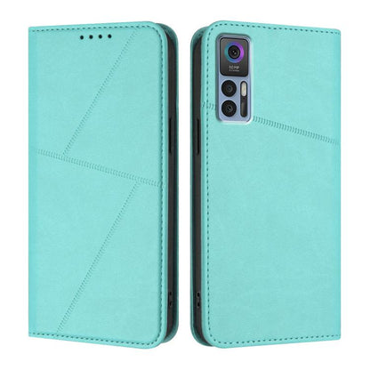 Strong Magnetic Frosted Flip Leather Phone Case, For TCL 40 R 5G, For TCL 30 XL, For TCL 305 / 306 / 30E / 30 SE, For TCL Stylus 5G, For TCL 30T, For TCL 30 5G / TCL 30+, For TCL 30 XE 5G