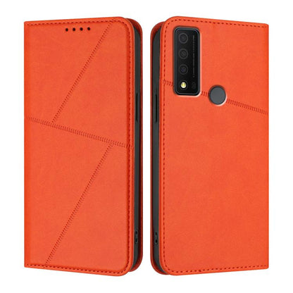 Strong Magnetic Frosted Flip Leather Phone Case, For TCL 40 R 5G, For TCL 30 XL, For TCL 305 / 306 / 30E / 30 SE, For TCL Stylus 5G, For TCL 30T, For TCL 30 5G / TCL 30+, For TCL 30 XE 5G