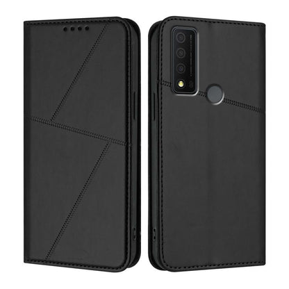 Strong Magnetic Frosted Flip Leather Phone Case, For TCL 40 R 5G, For TCL 30 XL, For TCL 305 / 306 / 30E / 30 SE, For TCL Stylus 5G, For TCL 30T, For TCL 30 5G / TCL 30+, For TCL 30 XE 5G