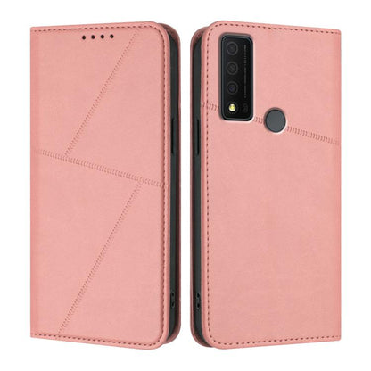 Strong Magnetic Frosted Flip Leather Phone Case, For TCL 40 R 5G, For TCL 30 XL, For TCL 305 / 306 / 30E / 30 SE, For TCL Stylus 5G, For TCL 30T, For TCL 30 5G / TCL 30+, For TCL 30 XE 5G