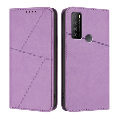 Strong Magnetic Frosted Flip Leather Phone Case, For TCL 40 R 5G, For TCL 30 XL, For TCL 305 / 306 / 30E / 30 SE, For TCL Stylus 5G, For TCL 30T, For TCL 30 5G / TCL 30+, For TCL 30 XE 5G